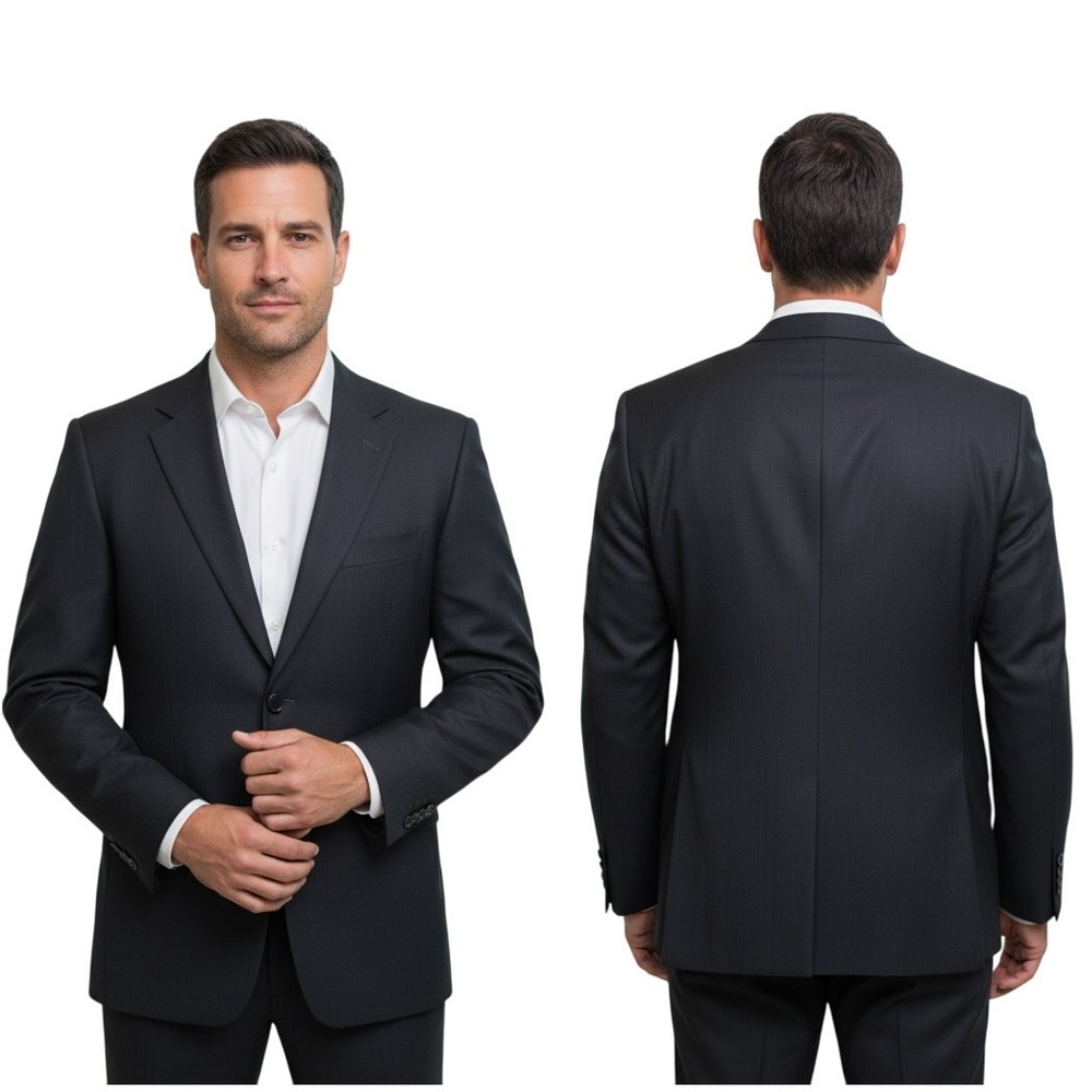 RARE VTG FENDI UOMO 90's Made in Italy Woolmark Blazer Pure Virgin Wool 42R/52EU